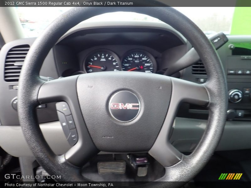 Onyx Black / Dark Titanium 2012 GMC Sierra 1500 Regular Cab 4x4