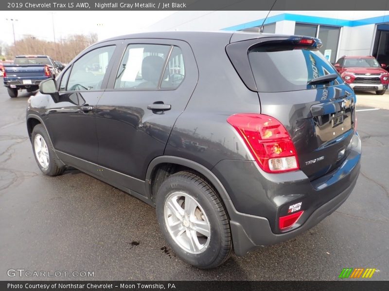 Nightfall Gray Metallic / Jet Black 2019 Chevrolet Trax LS AWD