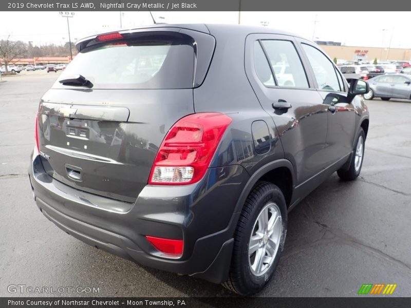 Nightfall Gray Metallic / Jet Black 2019 Chevrolet Trax LS AWD