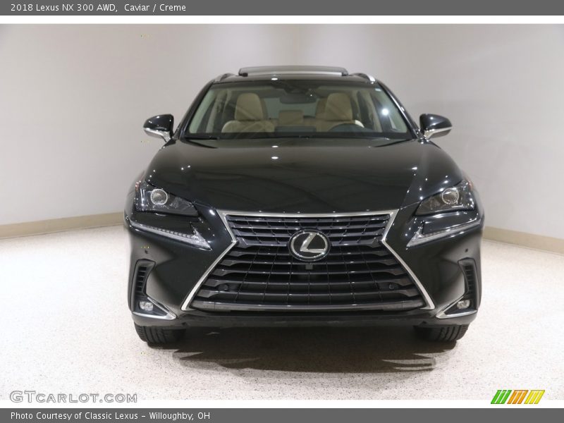 Caviar / Creme 2018 Lexus NX 300 AWD