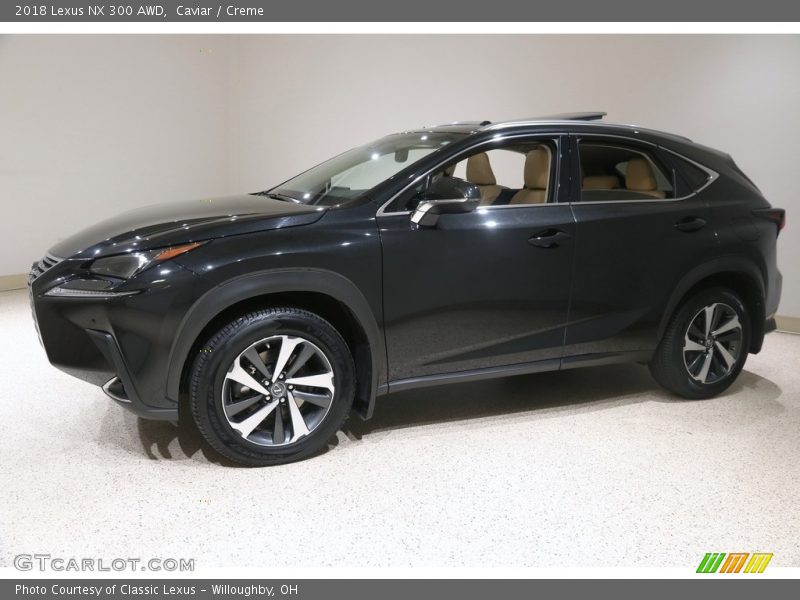 Caviar / Creme 2018 Lexus NX 300 AWD
