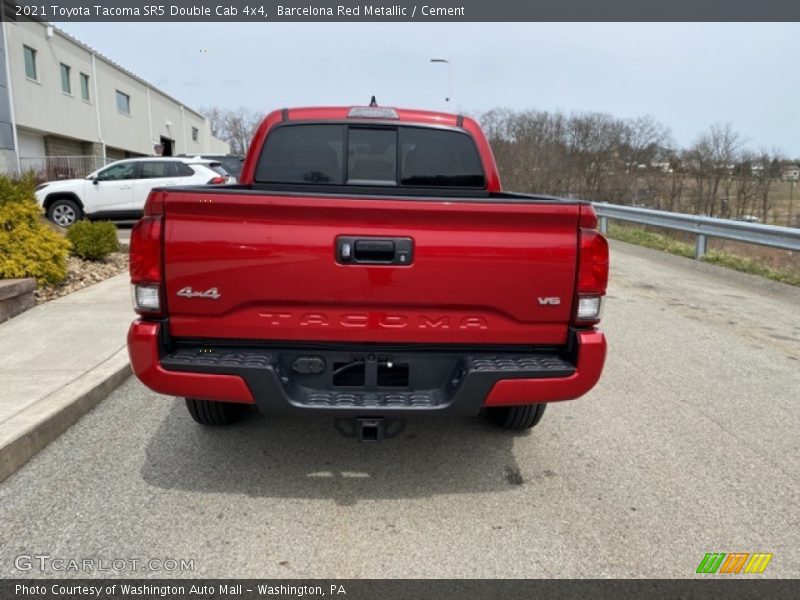 Barcelona Red Metallic / Cement 2021 Toyota Tacoma SR5 Double Cab 4x4