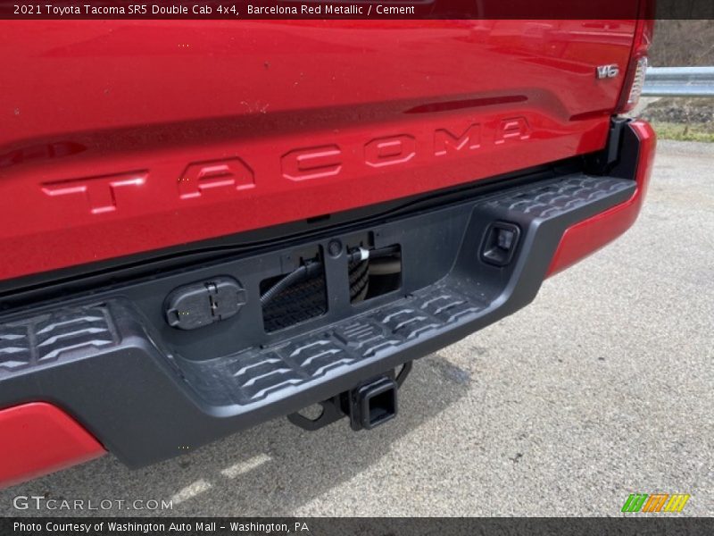 Barcelona Red Metallic / Cement 2021 Toyota Tacoma SR5 Double Cab 4x4