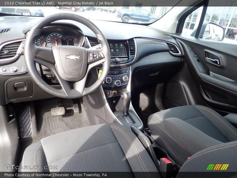 Nightfall Gray Metallic / Jet Black 2019 Chevrolet Trax LS AWD