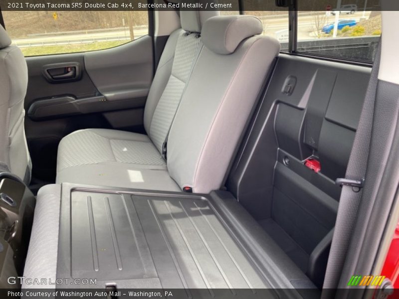 Barcelona Red Metallic / Cement 2021 Toyota Tacoma SR5 Double Cab 4x4