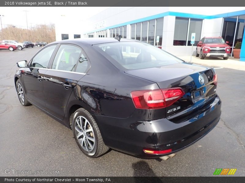 Black / Titan Black 2018 Volkswagen Jetta SE