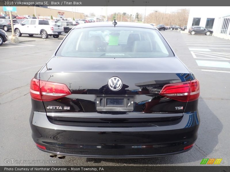 Black / Titan Black 2018 Volkswagen Jetta SE