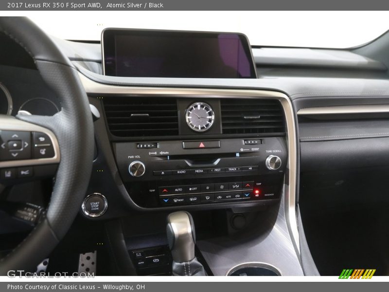 Atomic Silver / Black 2017 Lexus RX 350 F Sport AWD