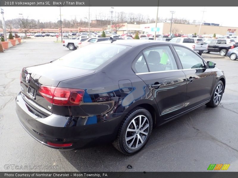 Black / Titan Black 2018 Volkswagen Jetta SE