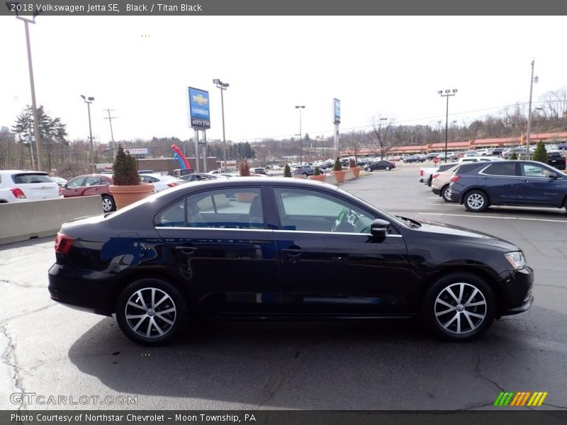 Black / Titan Black 2018 Volkswagen Jetta SE