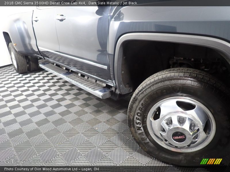 Dark Slate Metallic / Jet Black 2018 GMC Sierra 3500HD Denali Crew Cab 4x4