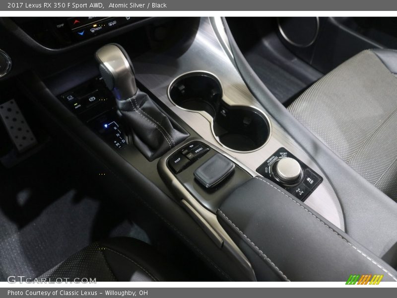 Atomic Silver / Black 2017 Lexus RX 350 F Sport AWD