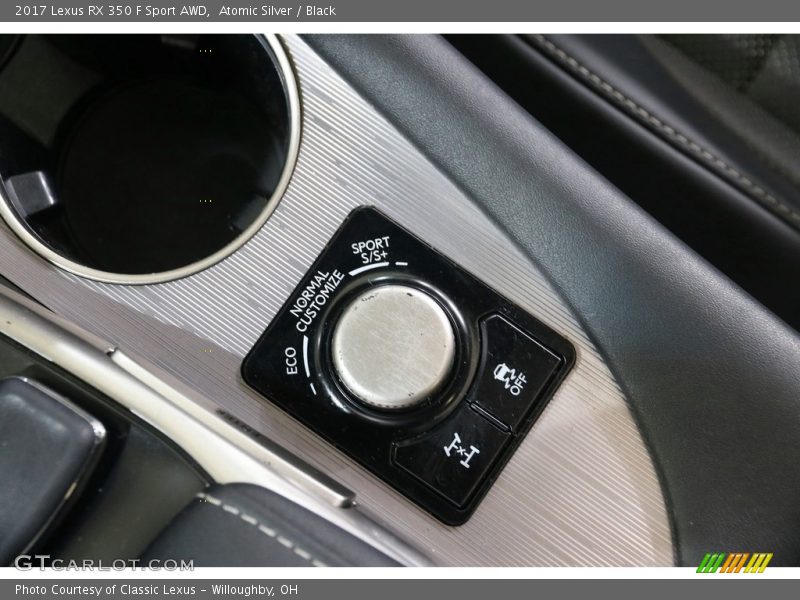 Atomic Silver / Black 2017 Lexus RX 350 F Sport AWD