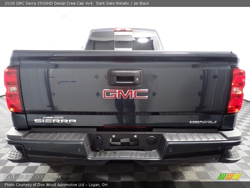 Dark Slate Metallic / Jet Black 2018 GMC Sierra 3500HD Denali Crew Cab 4x4