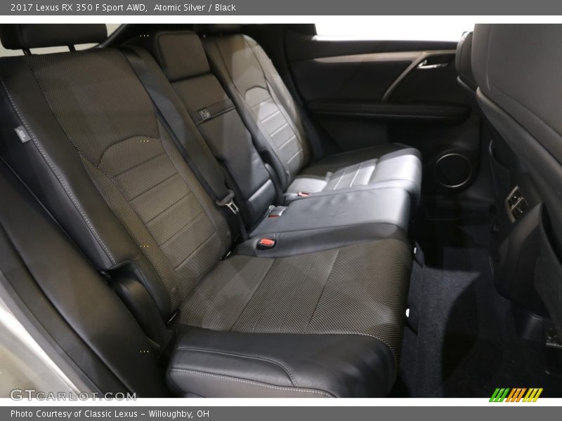 Atomic Silver / Black 2017 Lexus RX 350 F Sport AWD