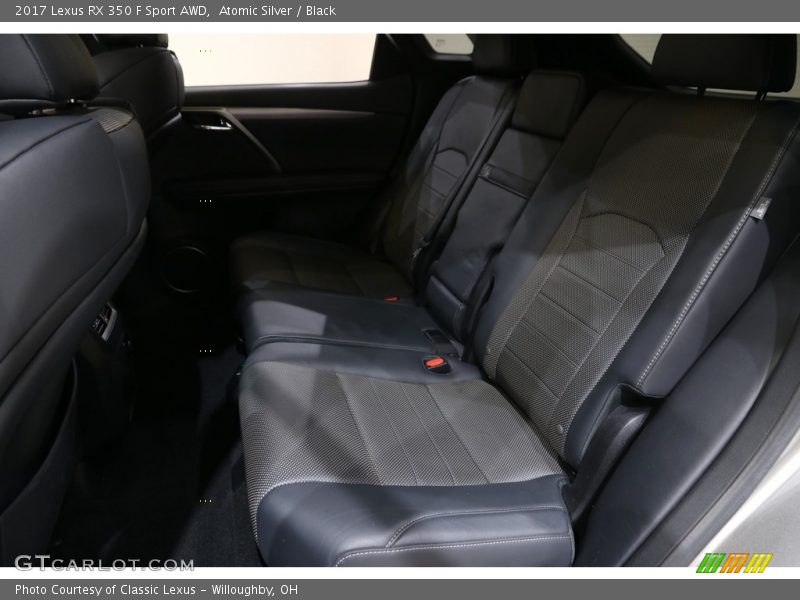 Atomic Silver / Black 2017 Lexus RX 350 F Sport AWD