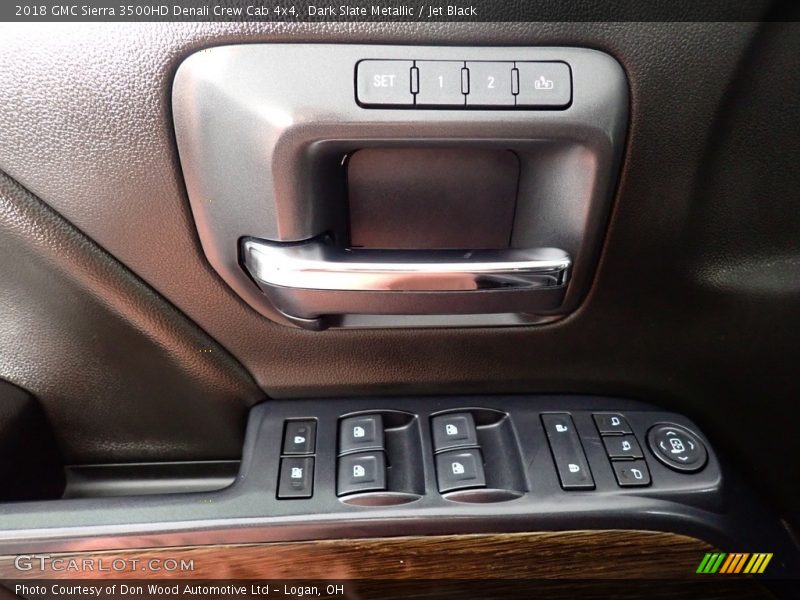 Controls of 2018 Sierra 3500HD Denali Crew Cab 4x4