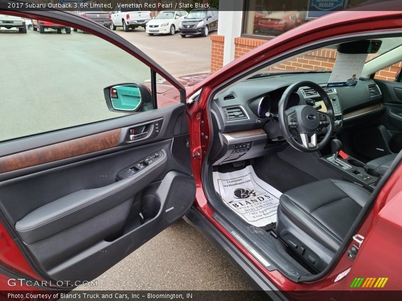 Venetian Red Pearl / Slate Black 2017 Subaru Outback 3.6R Limited