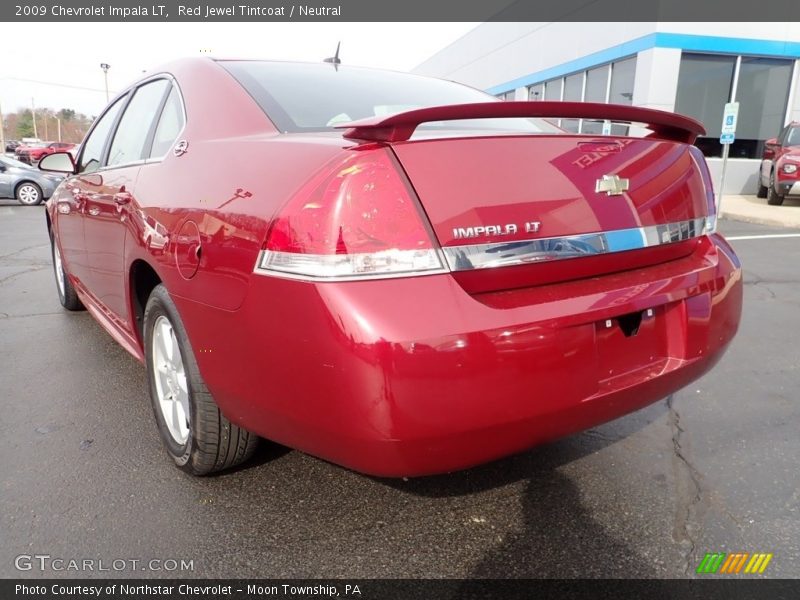 Red Jewel Tintcoat / Neutral 2009 Chevrolet Impala LT