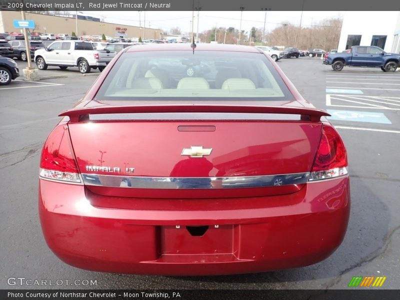 Red Jewel Tintcoat / Neutral 2009 Chevrolet Impala LT
