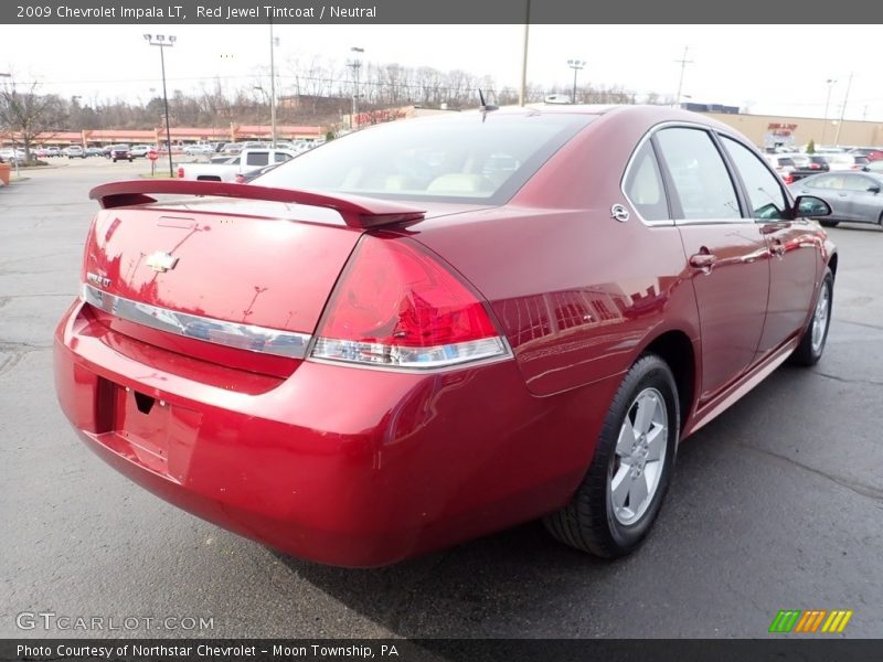Red Jewel Tintcoat / Neutral 2009 Chevrolet Impala LT