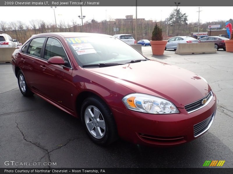 Red Jewel Tintcoat / Neutral 2009 Chevrolet Impala LT