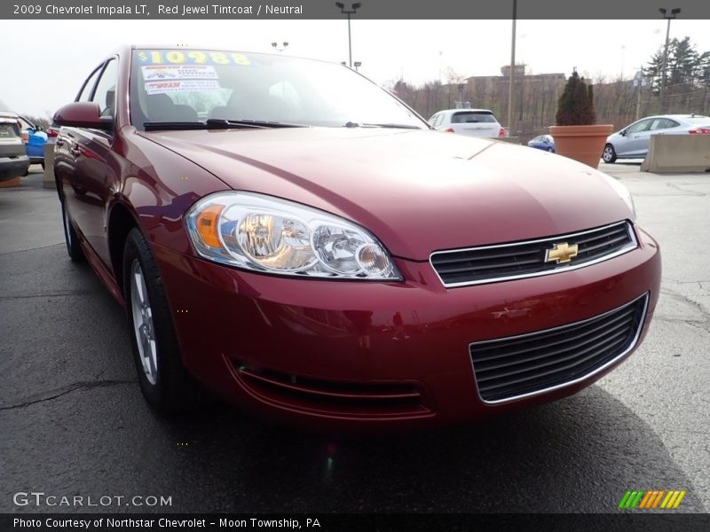 Red Jewel Tintcoat / Neutral 2009 Chevrolet Impala LT