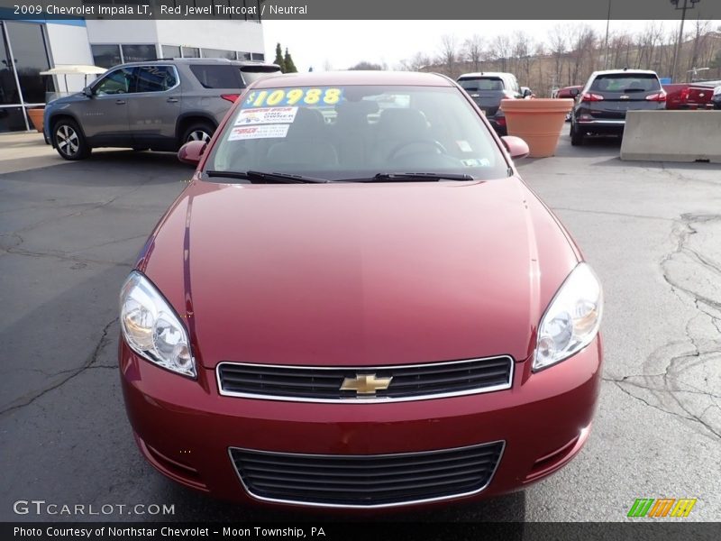 Red Jewel Tintcoat / Neutral 2009 Chevrolet Impala LT