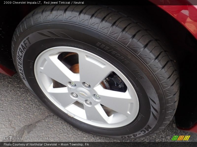 Red Jewel Tintcoat / Neutral 2009 Chevrolet Impala LT