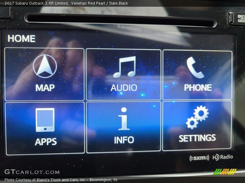 Venetian Red Pearl / Slate Black 2017 Subaru Outback 3.6R Limited
