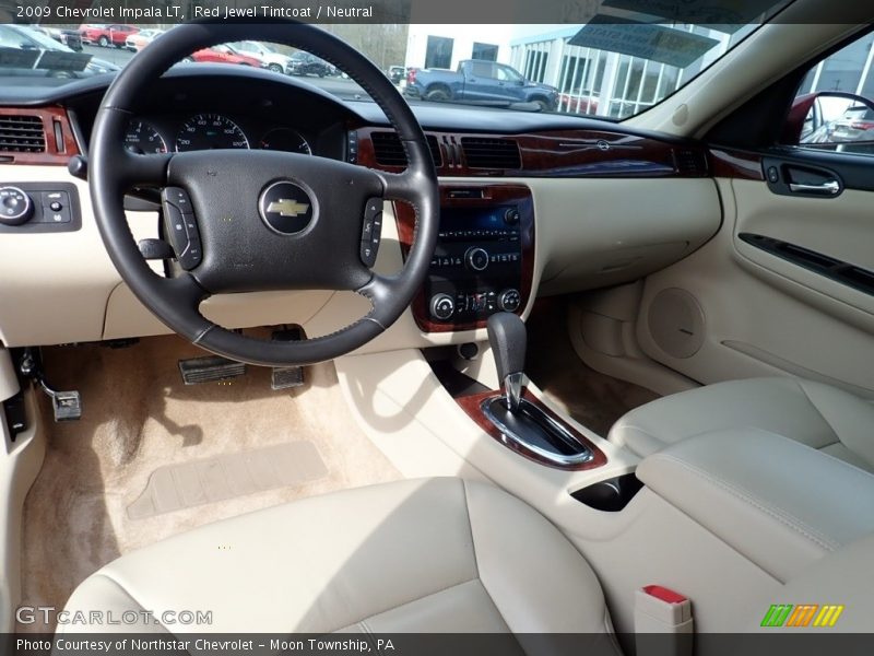 Red Jewel Tintcoat / Neutral 2009 Chevrolet Impala LT