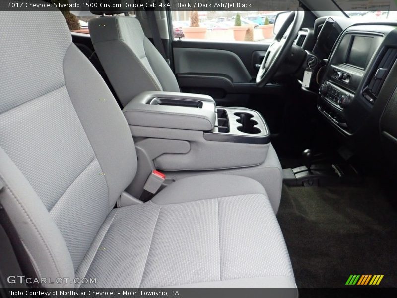 Black / Dark Ash/Jet Black 2017 Chevrolet Silverado 1500 Custom Double Cab 4x4