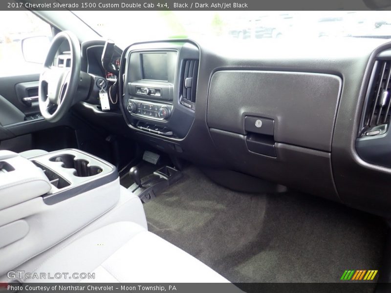 Black / Dark Ash/Jet Black 2017 Chevrolet Silverado 1500 Custom Double Cab 4x4