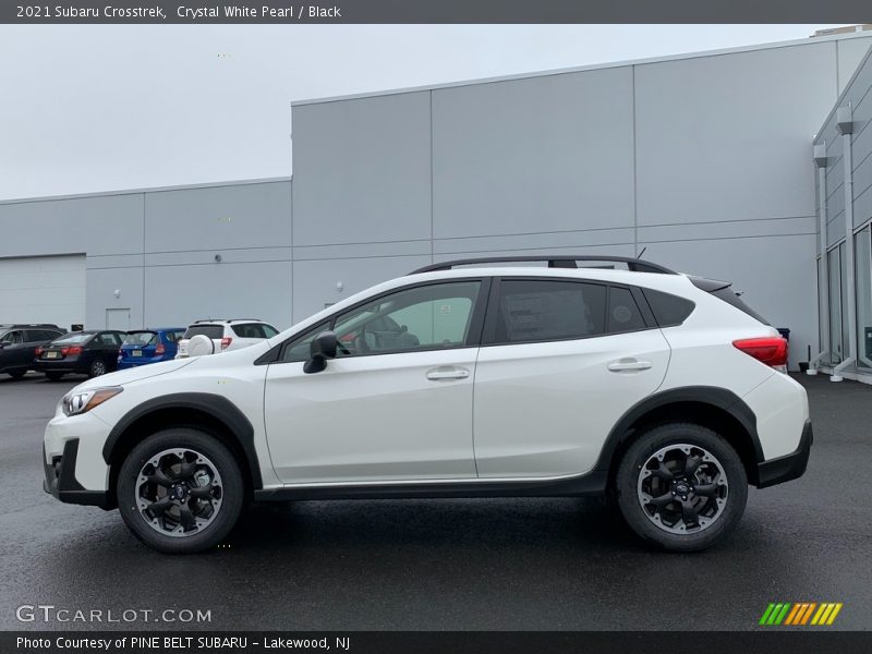 Crystal White Pearl / Black 2021 Subaru Crosstrek