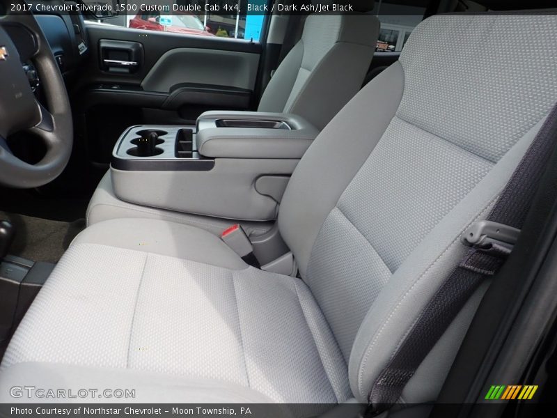 Black / Dark Ash/Jet Black 2017 Chevrolet Silverado 1500 Custom Double Cab 4x4