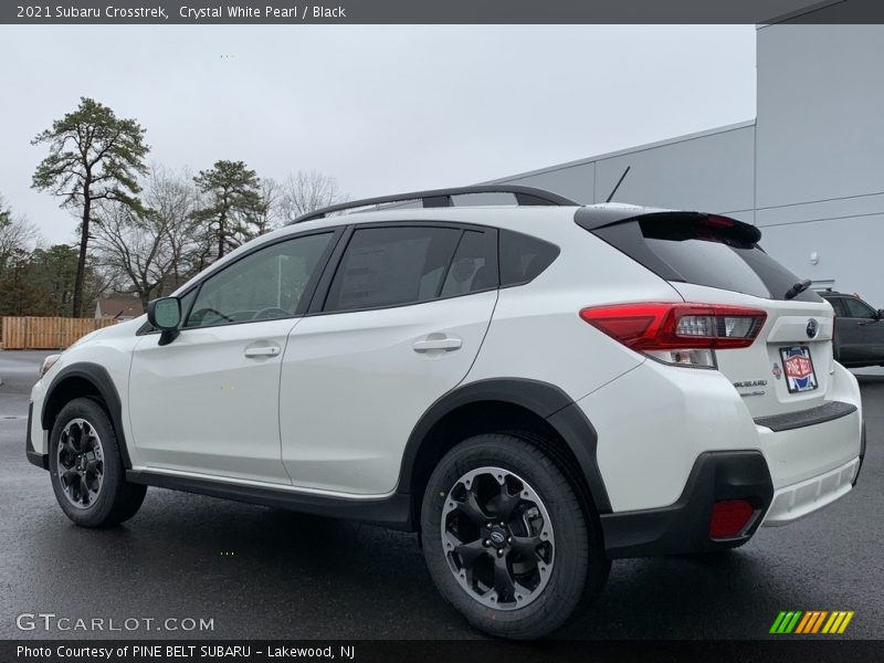 Crystal White Pearl / Black 2021 Subaru Crosstrek