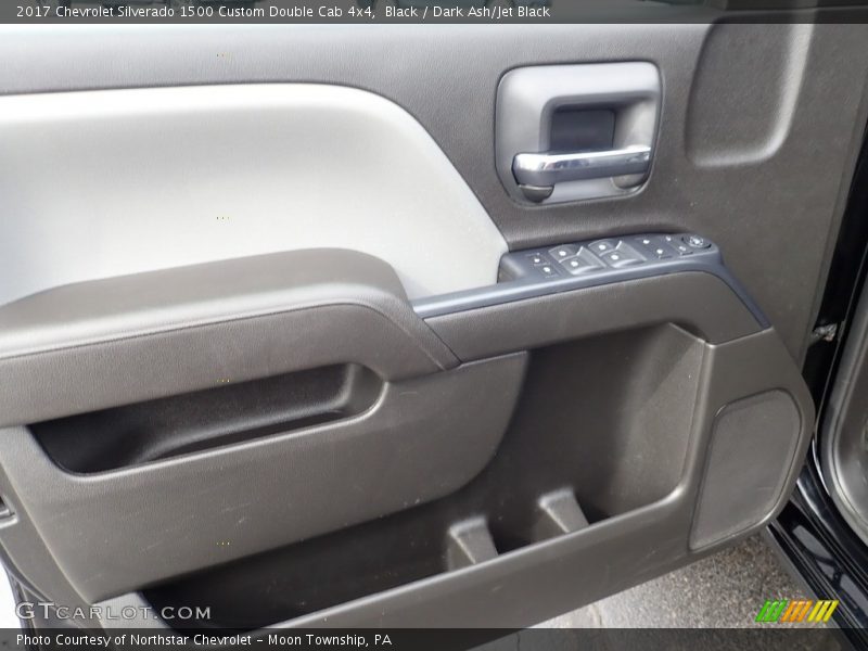 Black / Dark Ash/Jet Black 2017 Chevrolet Silverado 1500 Custom Double Cab 4x4