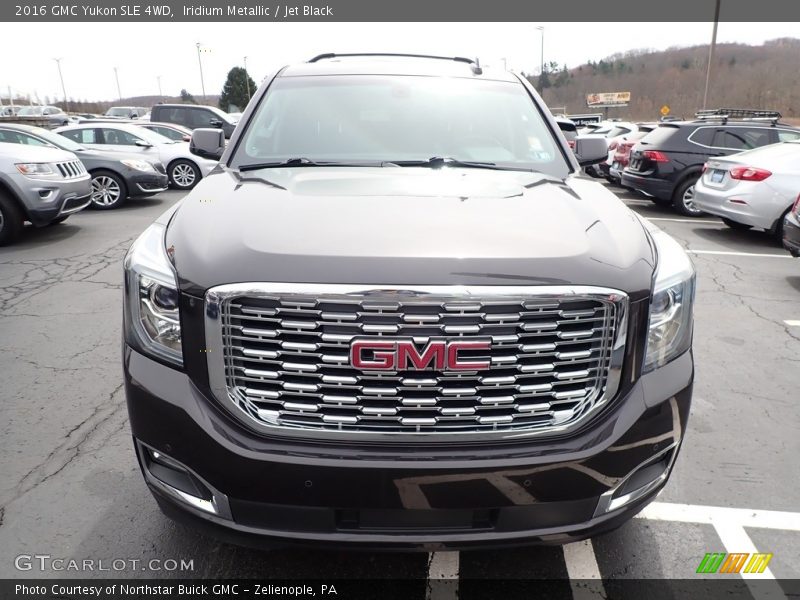 Iridium Metallic / Jet Black 2016 GMC Yukon SLE 4WD