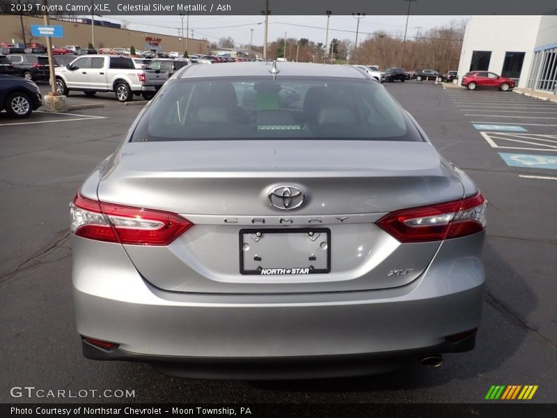 Celestial Silver Metallic / Ash 2019 Toyota Camry XLE