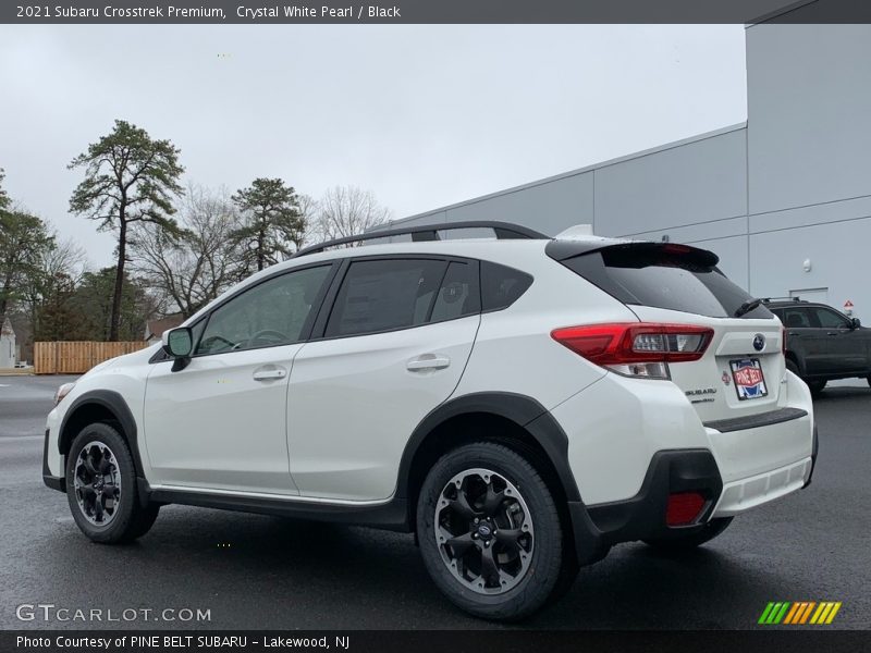 Crystal White Pearl / Black 2021 Subaru Crosstrek Premium