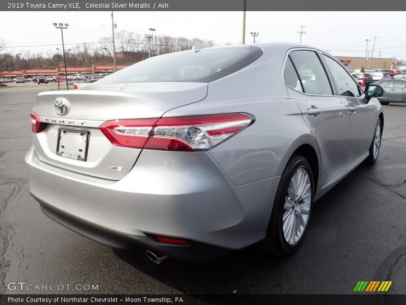 Celestial Silver Metallic / Ash 2019 Toyota Camry XLE