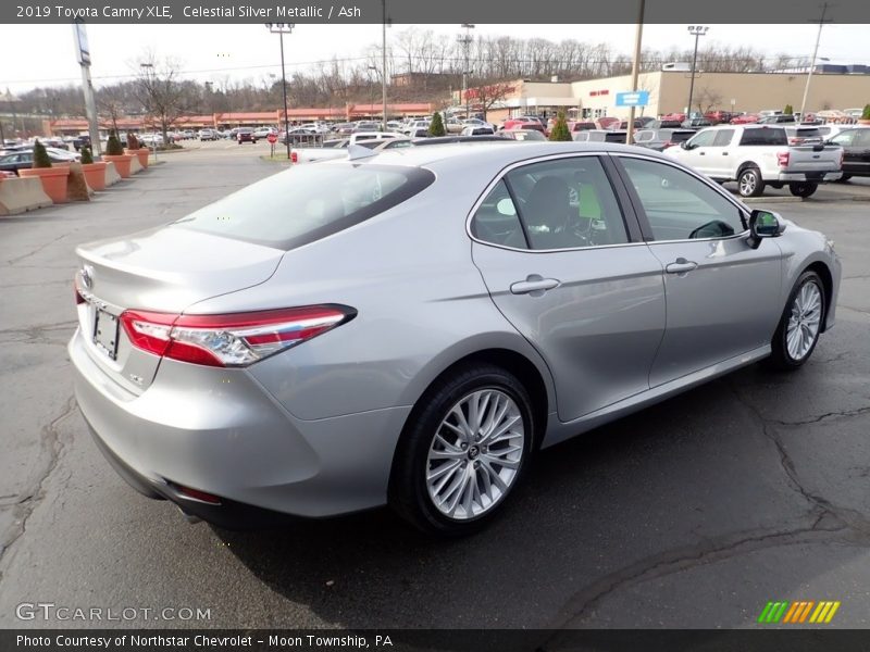 Celestial Silver Metallic / Ash 2019 Toyota Camry XLE