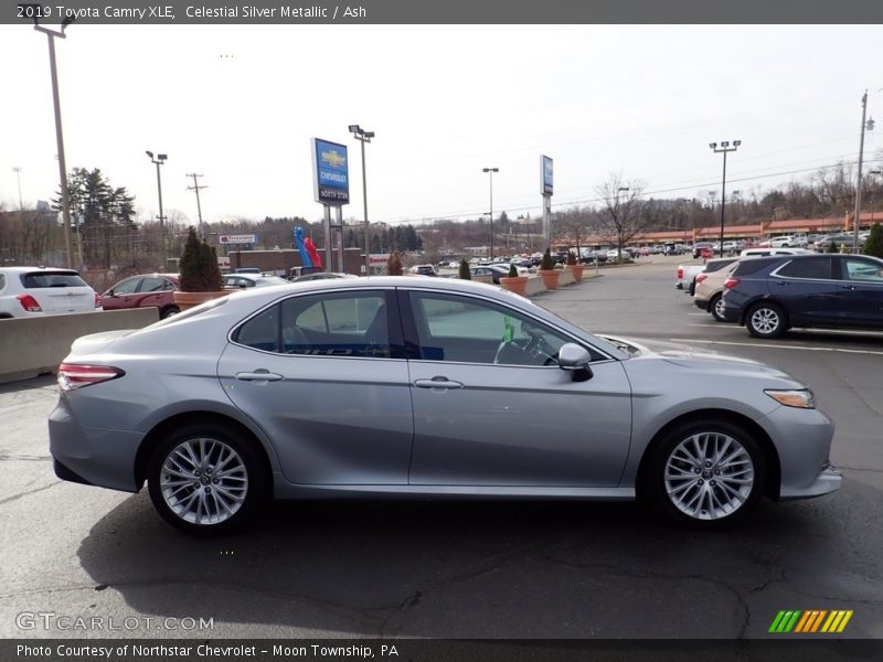 Celestial Silver Metallic / Ash 2019 Toyota Camry XLE