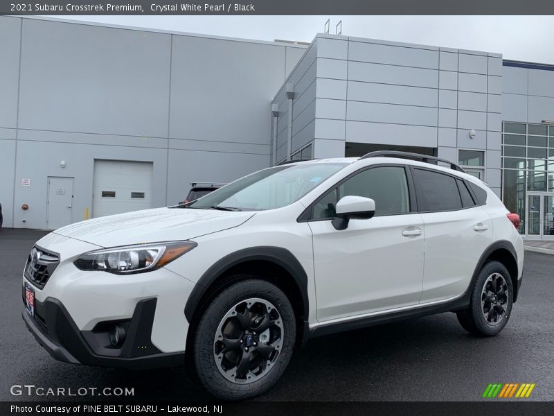 Crystal White Pearl / Black 2021 Subaru Crosstrek Premium