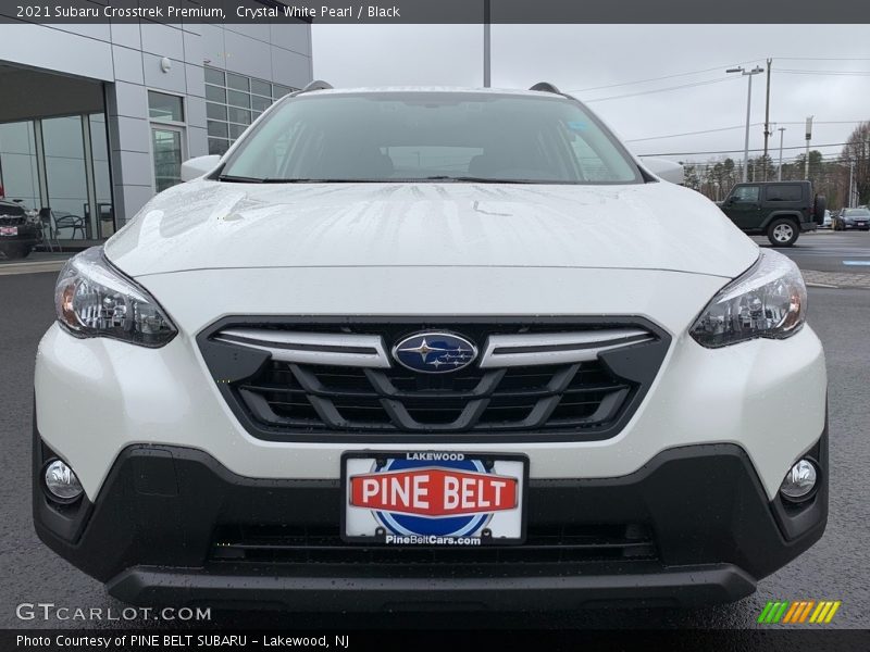 Crystal White Pearl / Black 2021 Subaru Crosstrek Premium