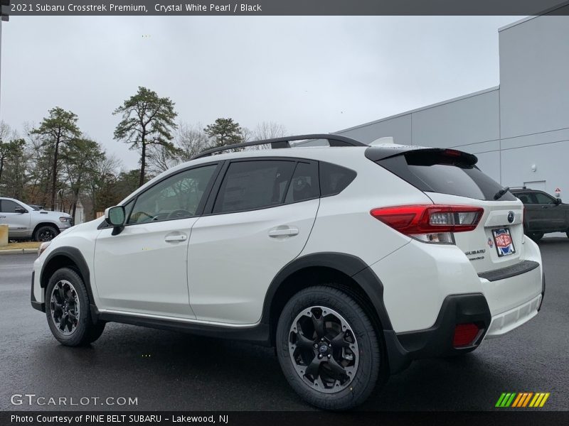 Crystal White Pearl / Black 2021 Subaru Crosstrek Premium