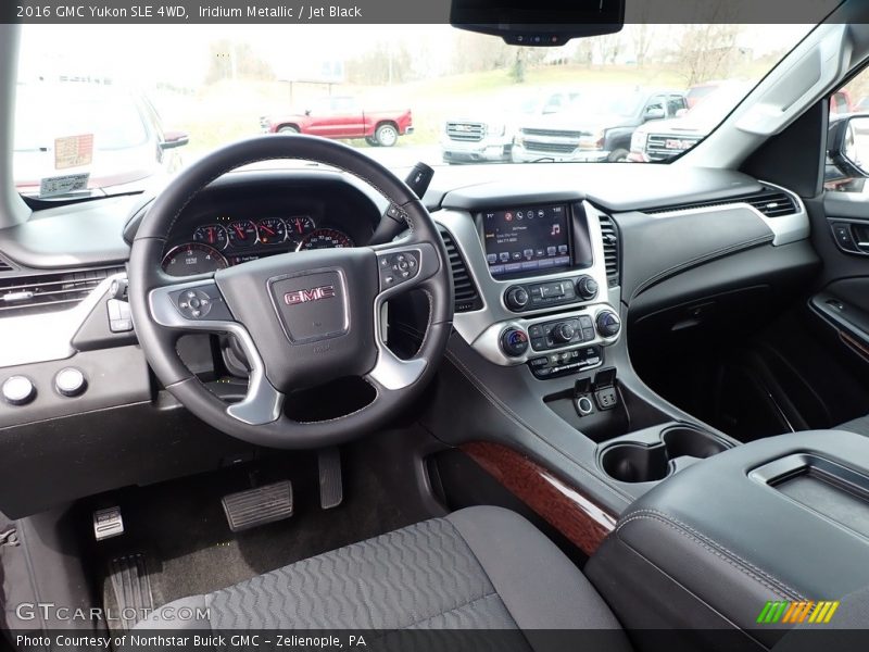 Iridium Metallic / Jet Black 2016 GMC Yukon SLE 4WD