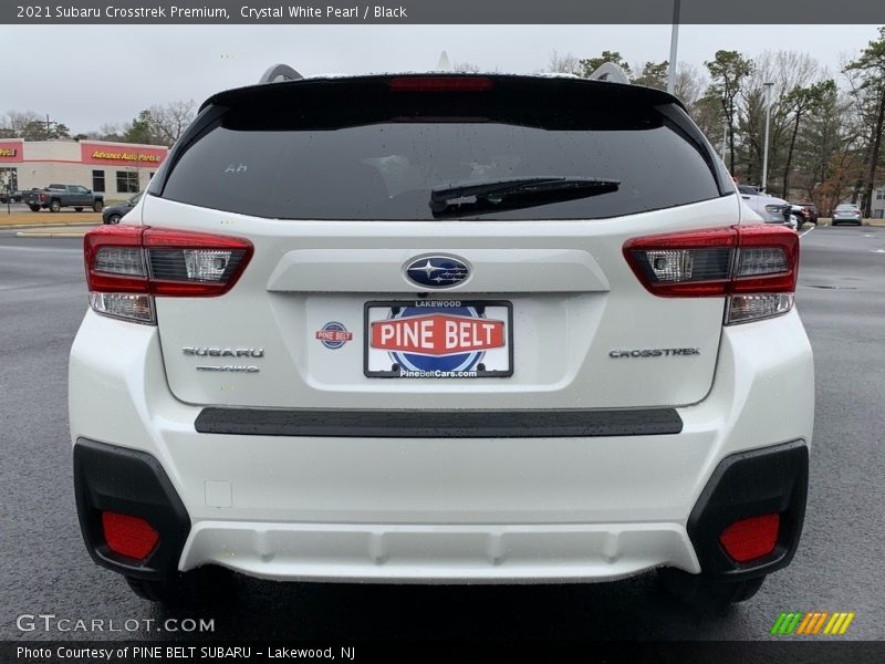Crystal White Pearl / Black 2021 Subaru Crosstrek Premium