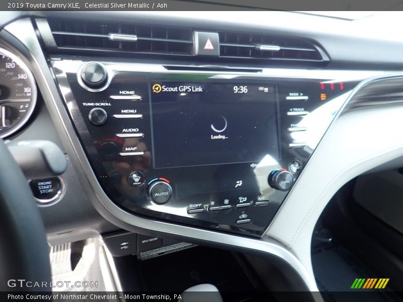 Celestial Silver Metallic / Ash 2019 Toyota Camry XLE