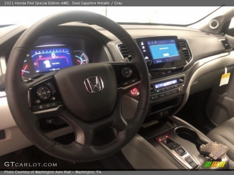 Steel Sapphire Metallic / Gray 2021 Honda Pilot Special Edition AWD